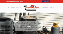 Desktop Screenshot of jghvac.com
